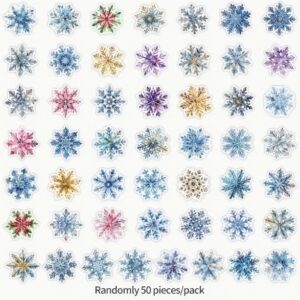 Hópehely matrica – 50 db / csomag