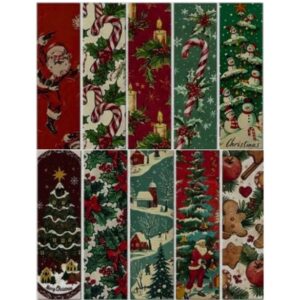 Karácsonyi könyvjelző (1) – 10 db / csomag